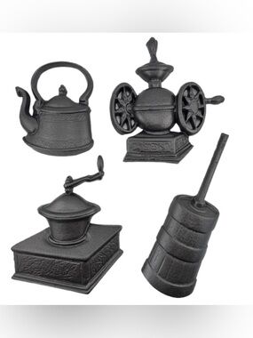 Cast Iron Wall Hangings Set